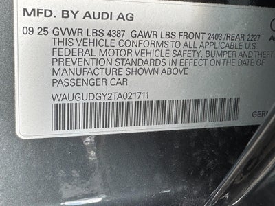 2026 Audi A3 Premium Plus quattro