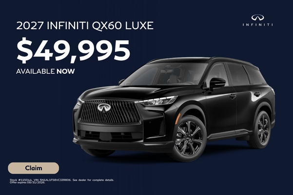 2027 INFINITI QX60 LUXE 