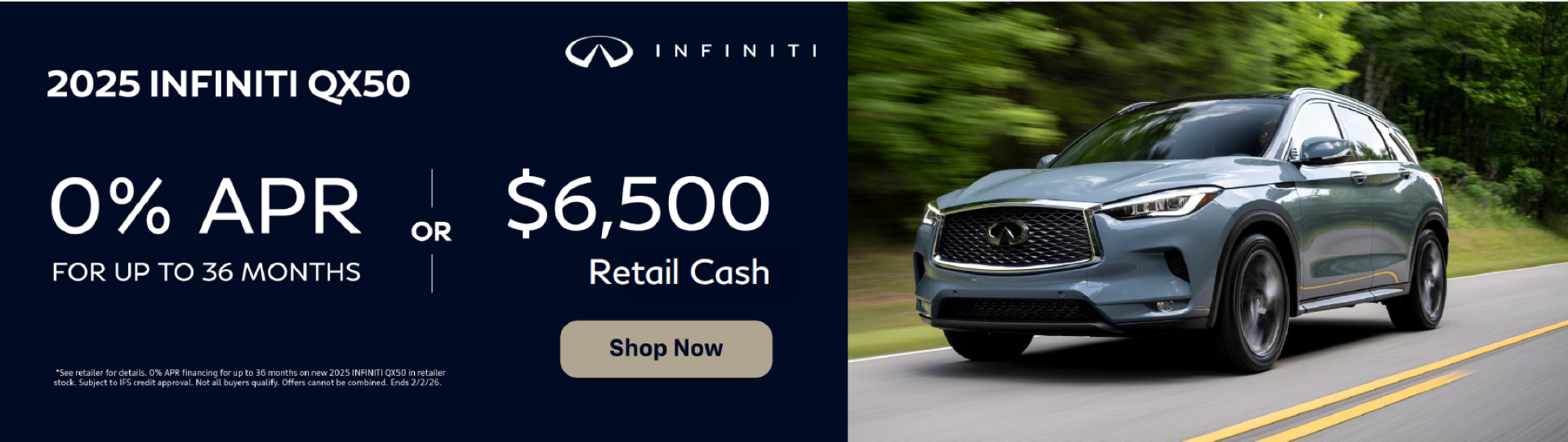 2025 INFINITI QX50