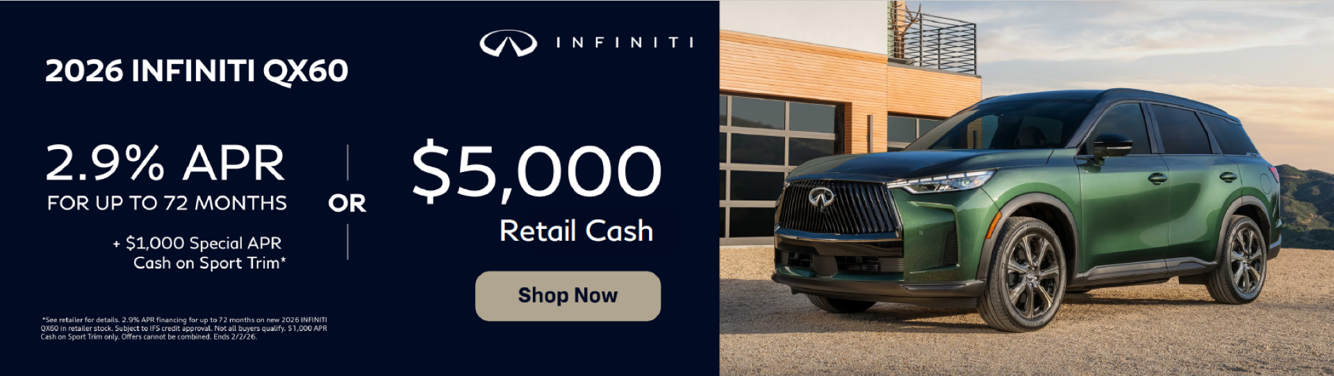 2026 INFINITI QX60