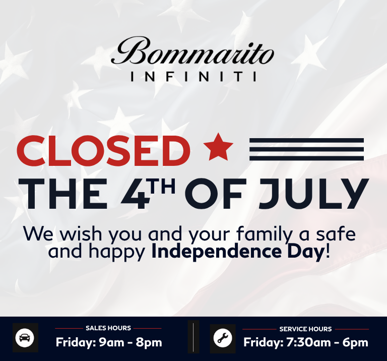 Closed July 4th