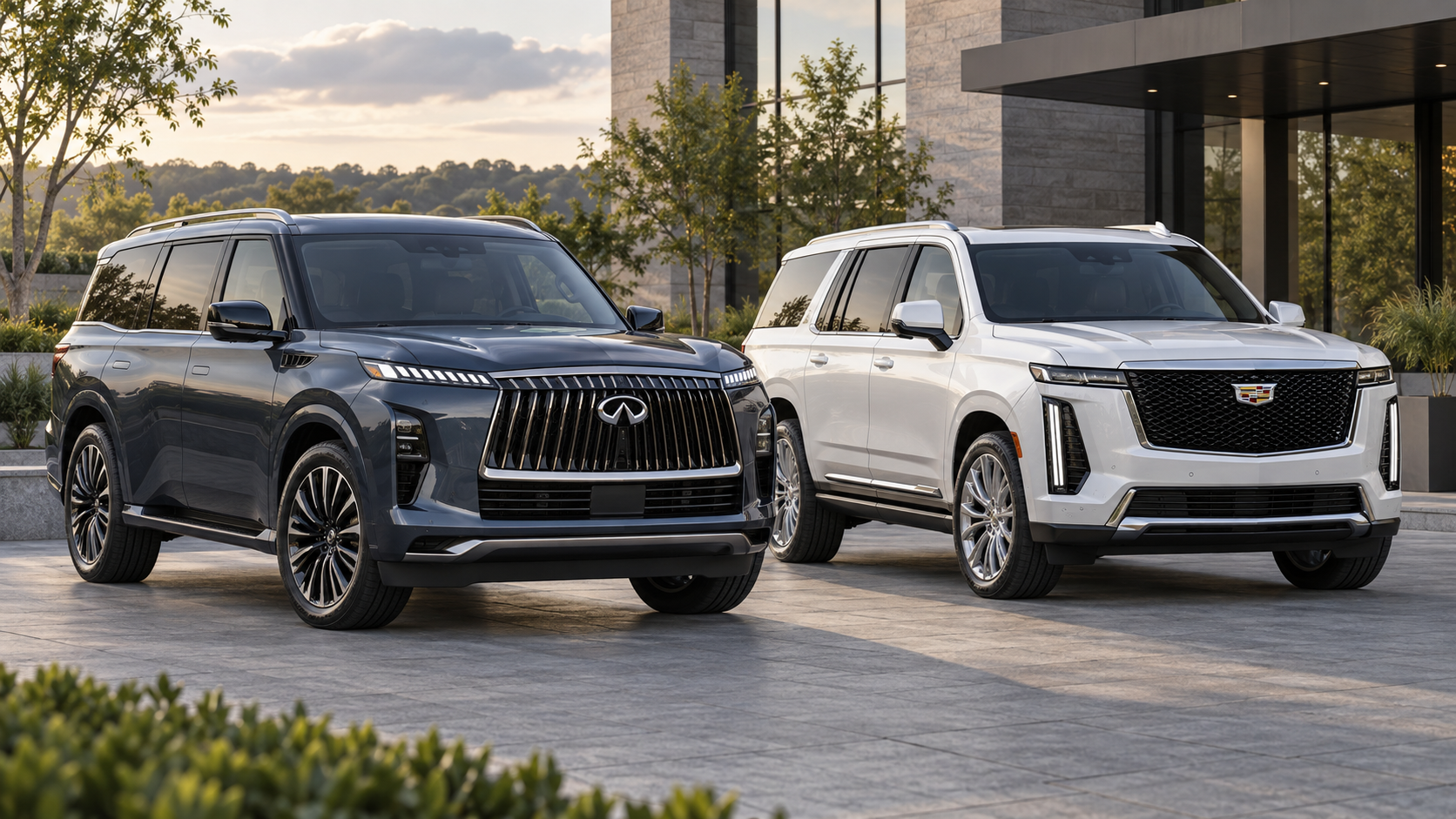 2027 INFINITI QX80 Vs 2027 Cadillac Escalade